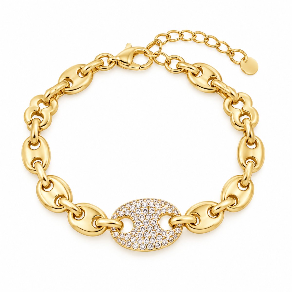 Love Lock Chain Bracelet