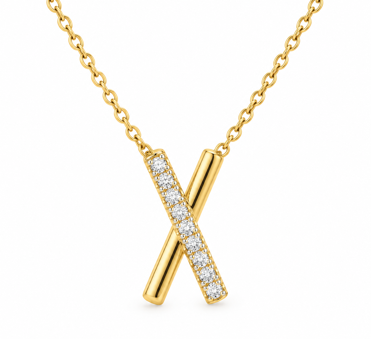 CZ Layered Necklace