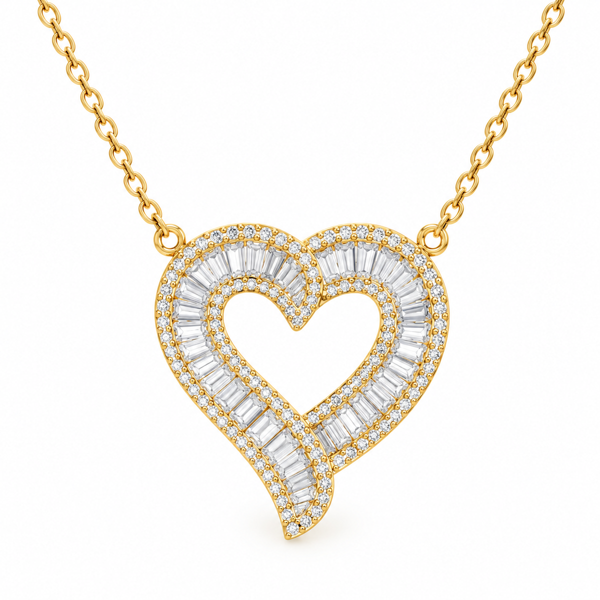 Heart Cocktail Necklace