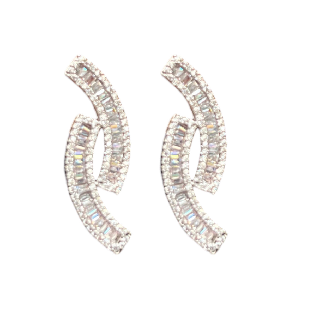 Double Curved Earrings