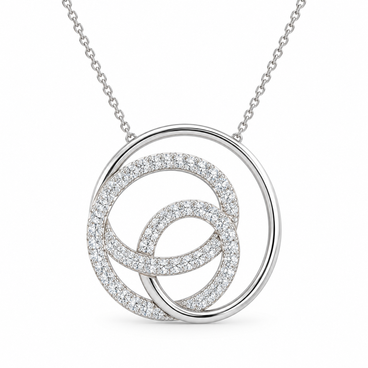 Double Edged out Rose Gold Necklace