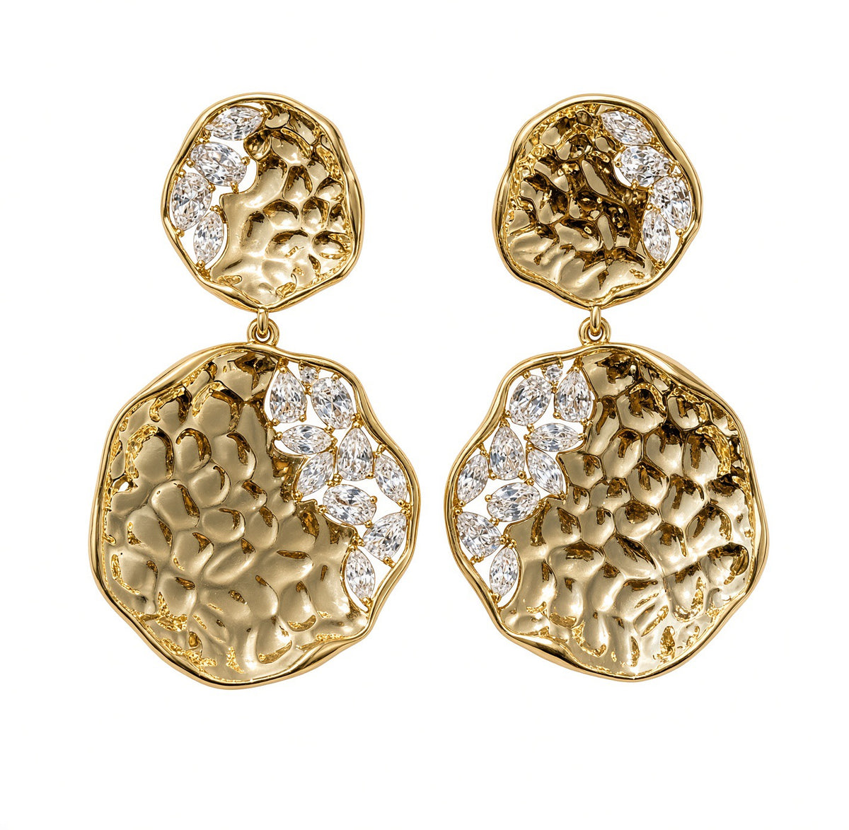 Hammered Earrings