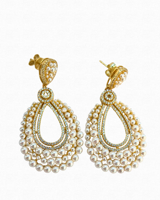 Sophisticated Pearl Earrings