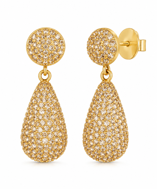 Swarovski drop Hanging Earrings