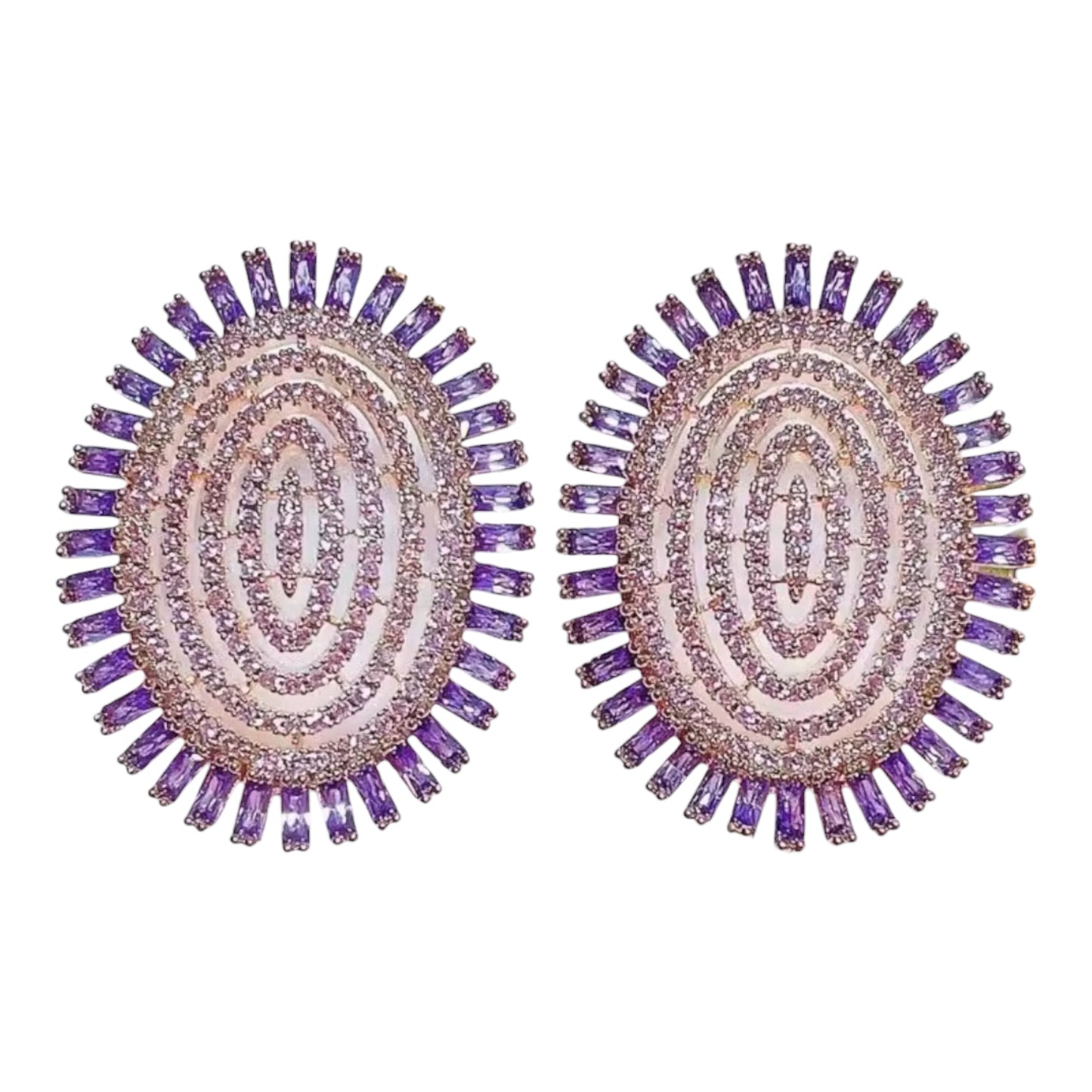 Elegance of Amethyst Earrings