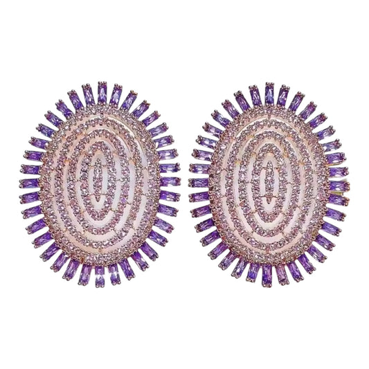 Elegance of Amethyst Earrings