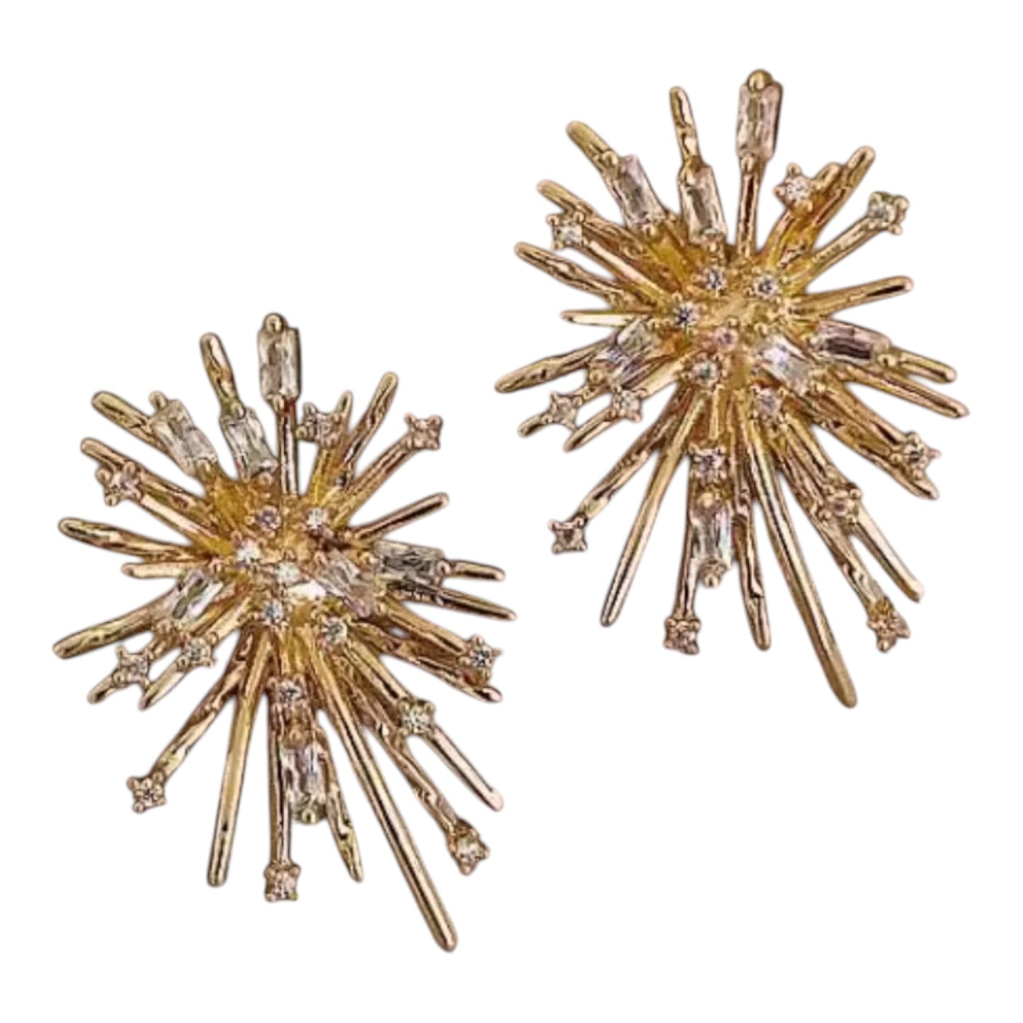 Crystal Burst Earrings