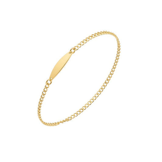 Curved Bar Baby Bracelet