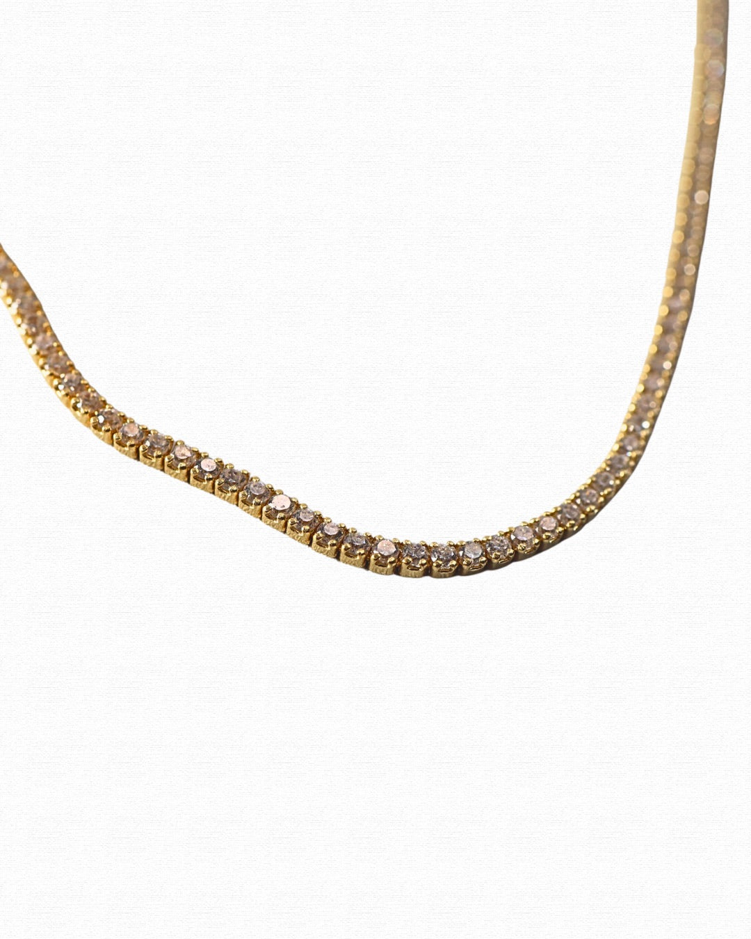 Choker Tennis Necklace