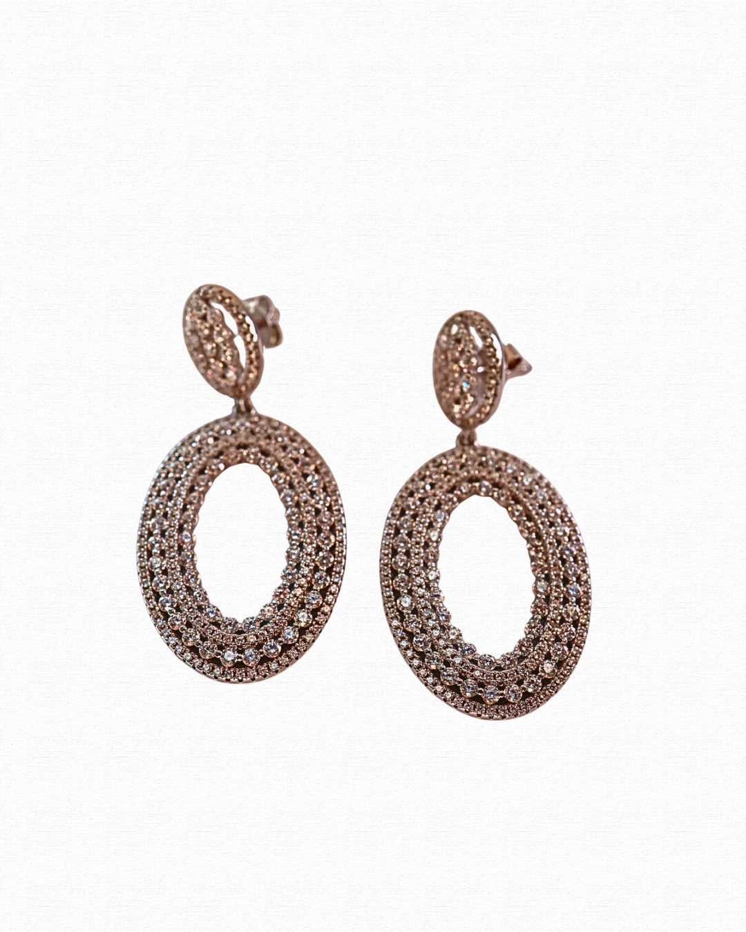 Cascading Crystal Earrings