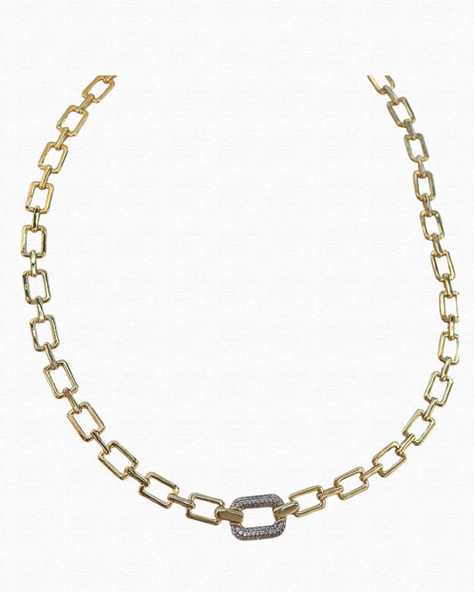 Squared Chain Necklace
