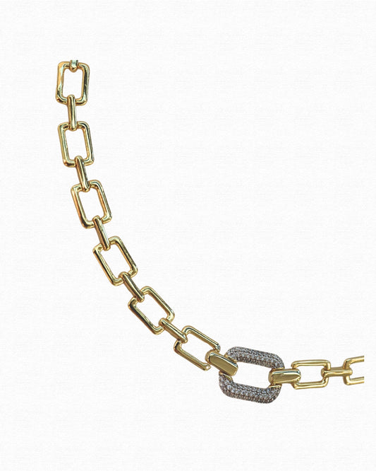 Squared Chain Necklace