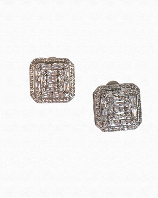 Squared Stud Earring