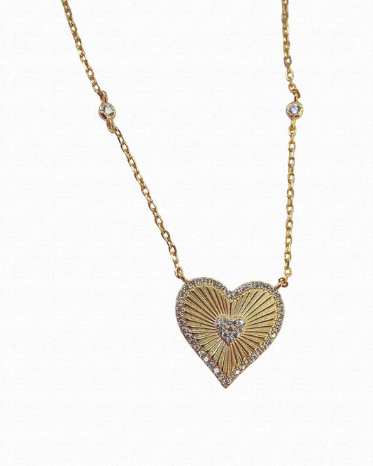 Elegant x Trending Heart Necklace