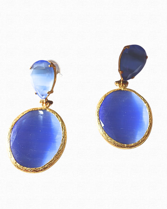 Stone simplified Earrings