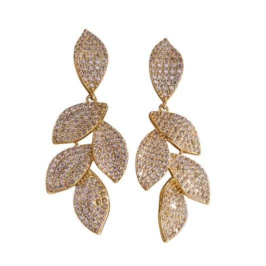 Petal Chic Cocktail Earrings