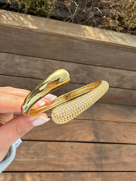 The Liquid Gold Cuff Bangle
