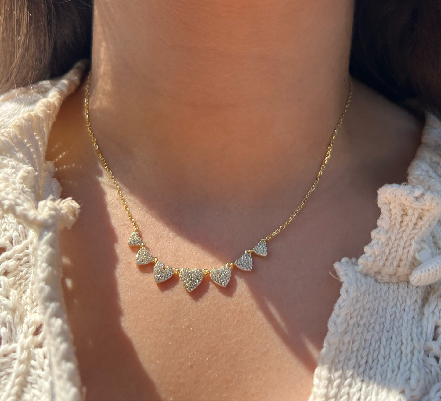 Sparkling Heart Necklace