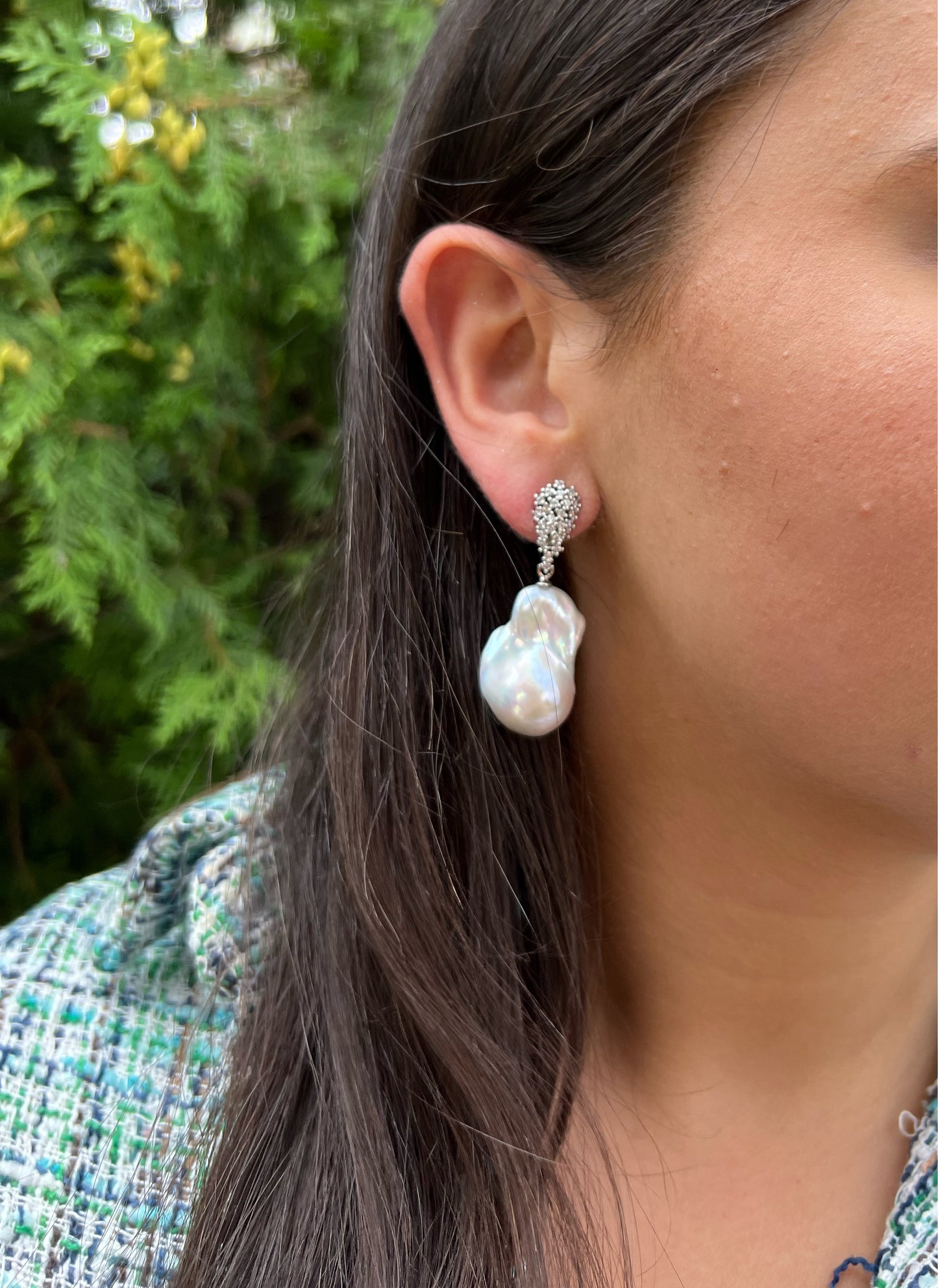 Baroque Pearl Earrings