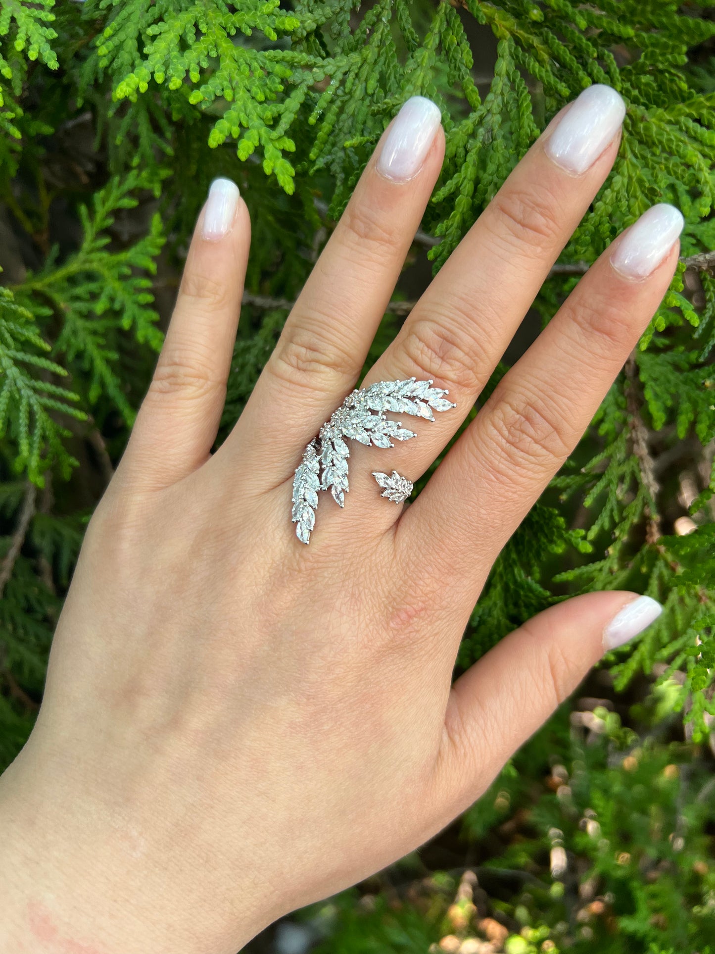 Fanned Petal Ring