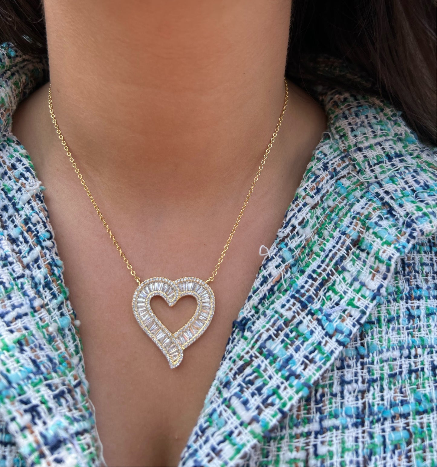 Heart Cocktail Necklace