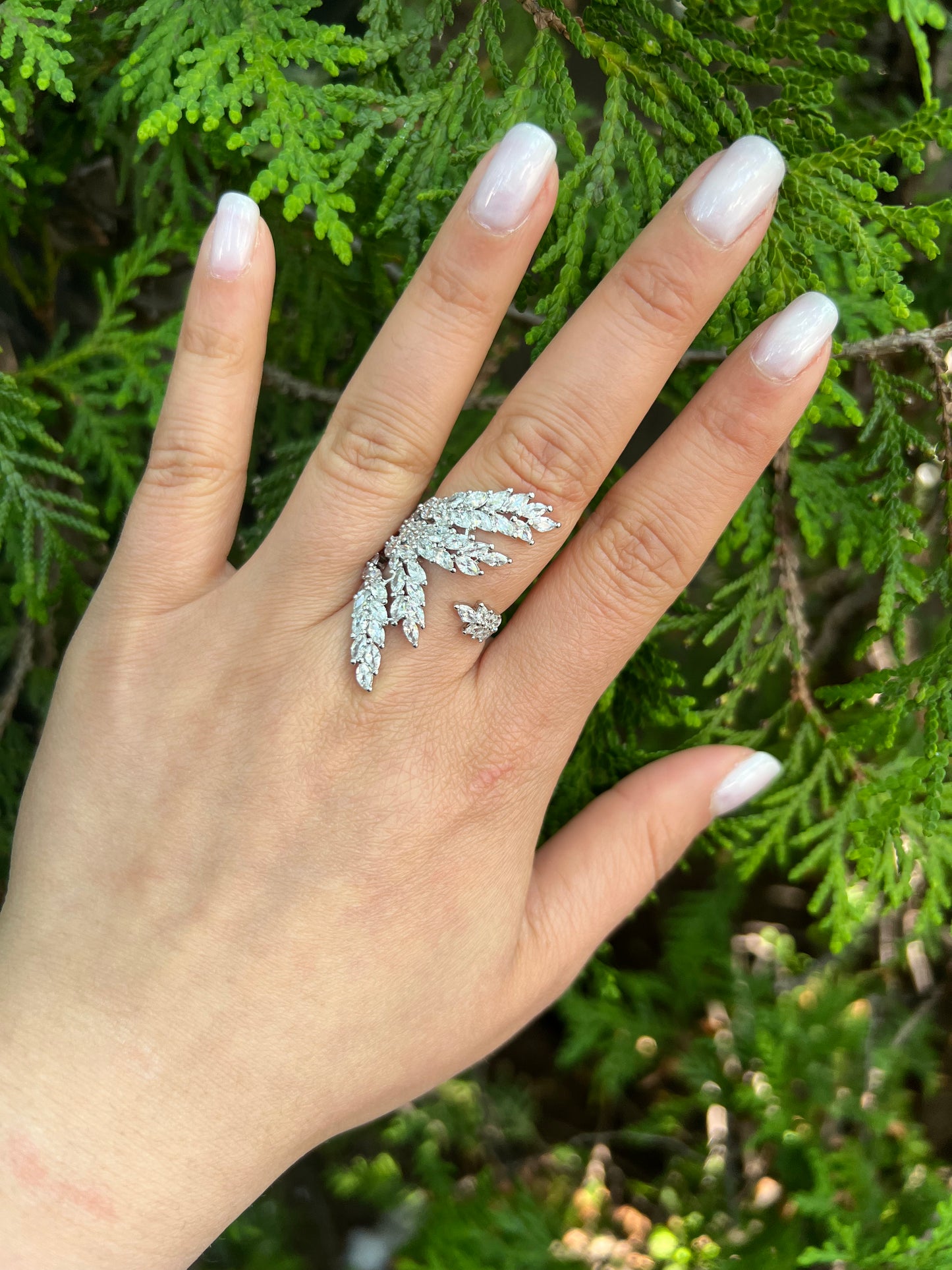 Fanned Petal Ring