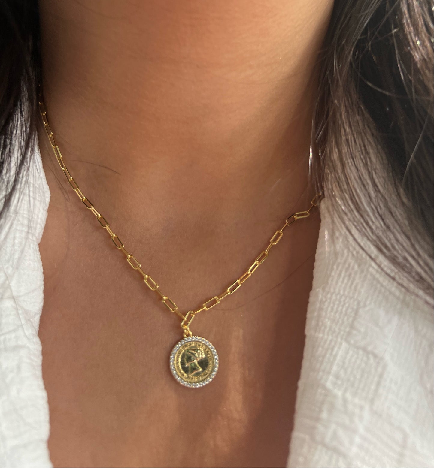 Mini Coin Necklace