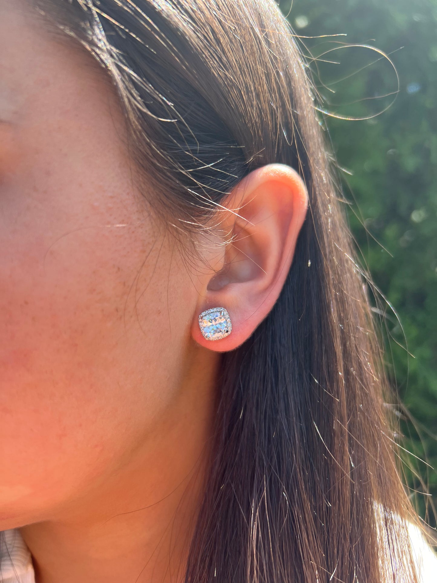 Princess Stud Earrings