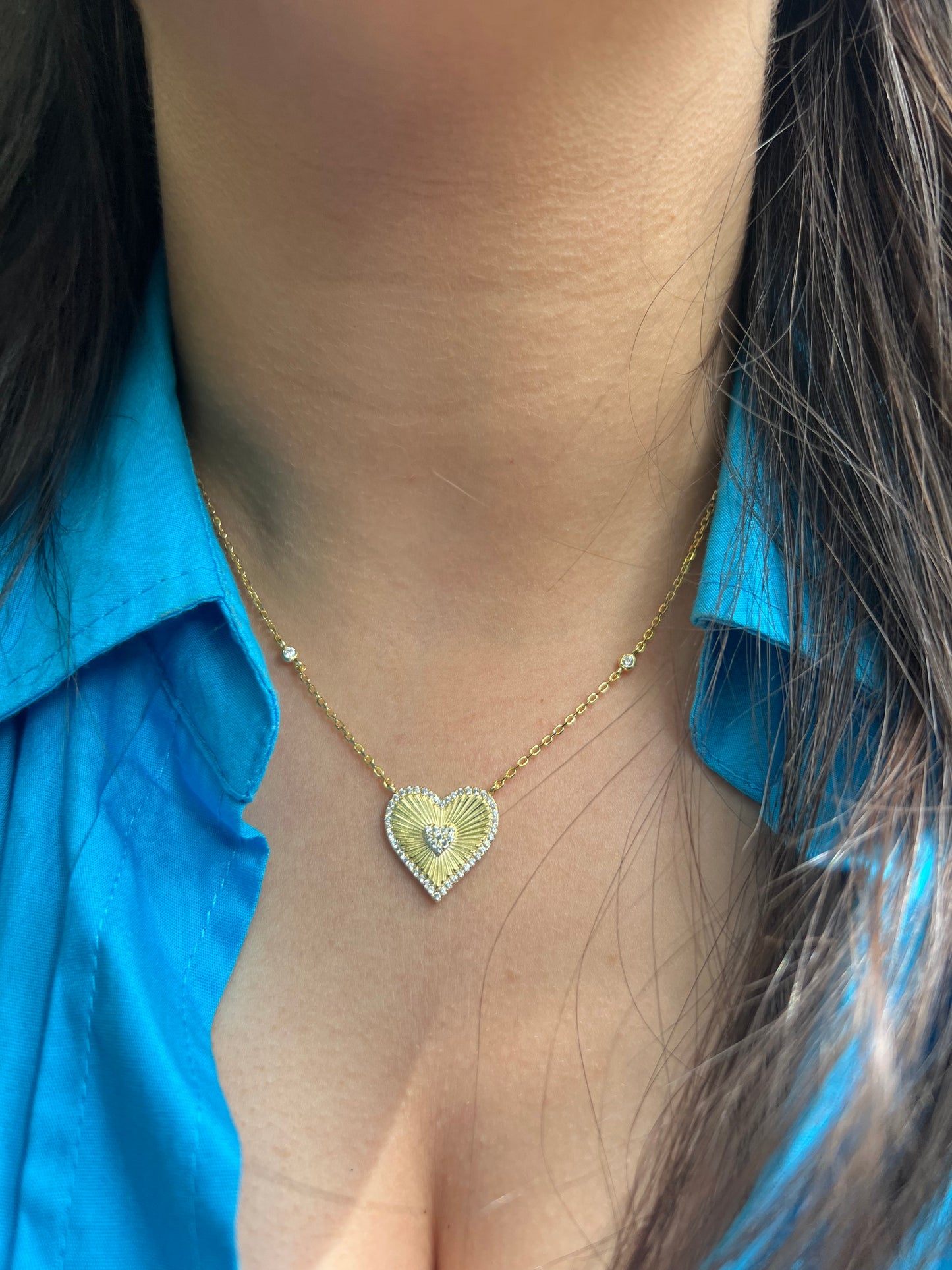 Elegant x Trending Heart Necklace