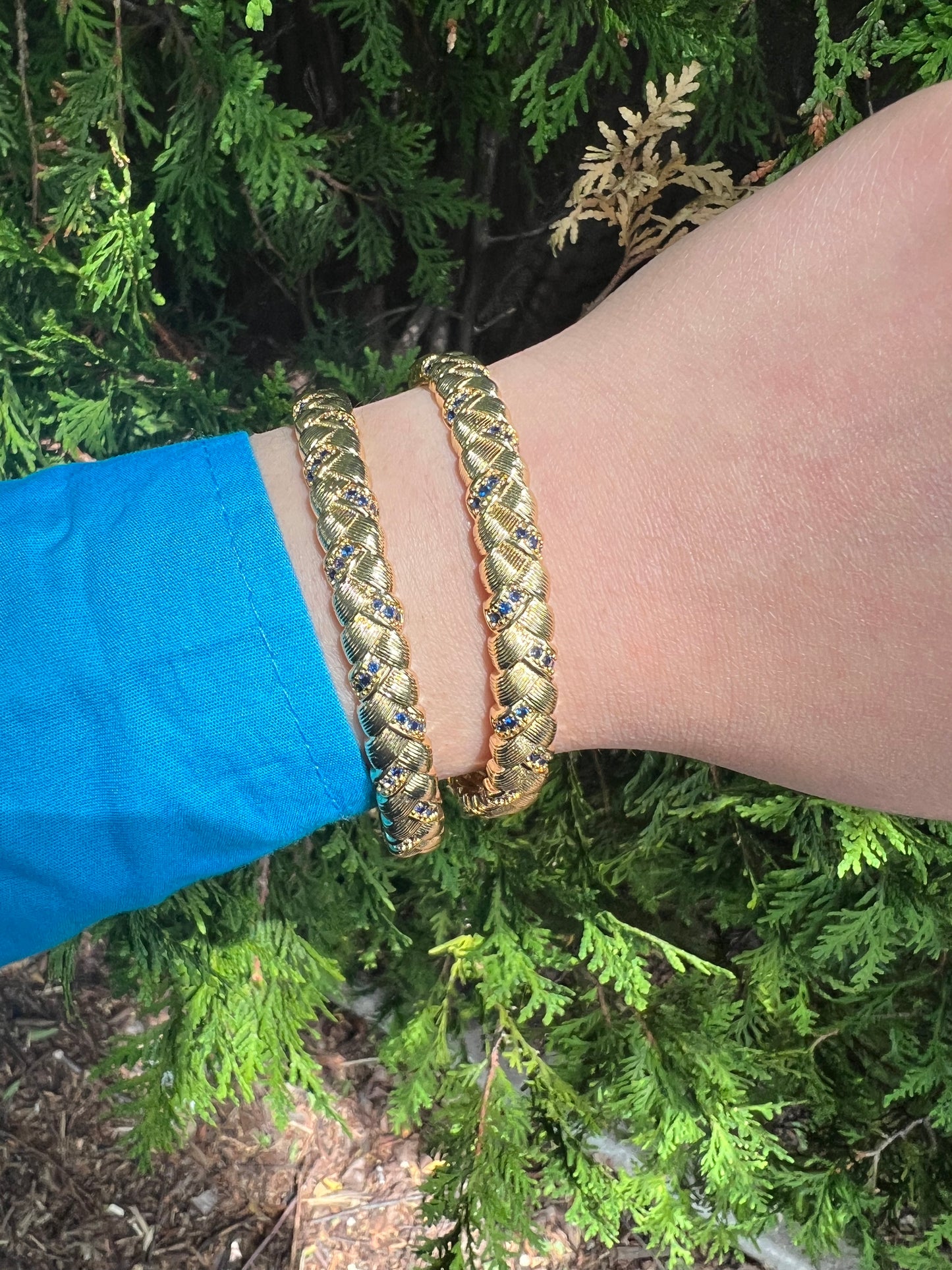 Vintage Braided Bangle