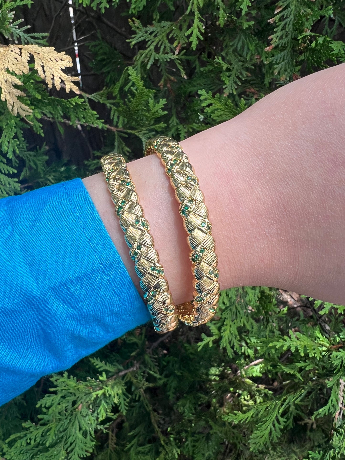 Vintage Braided Bangle