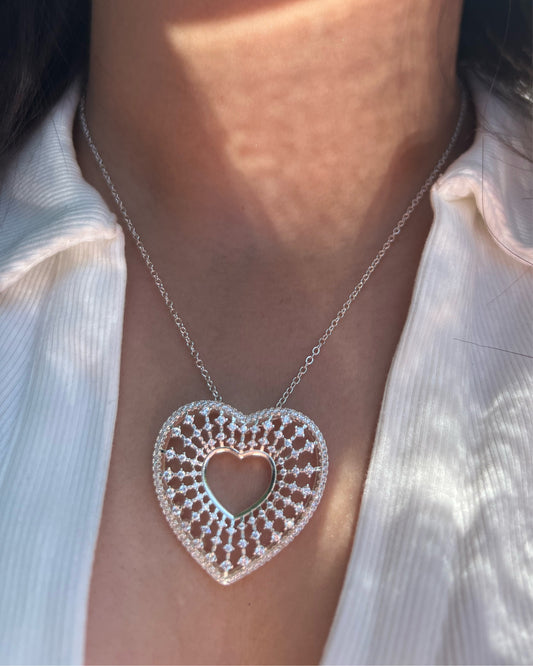 Open Heart pendant