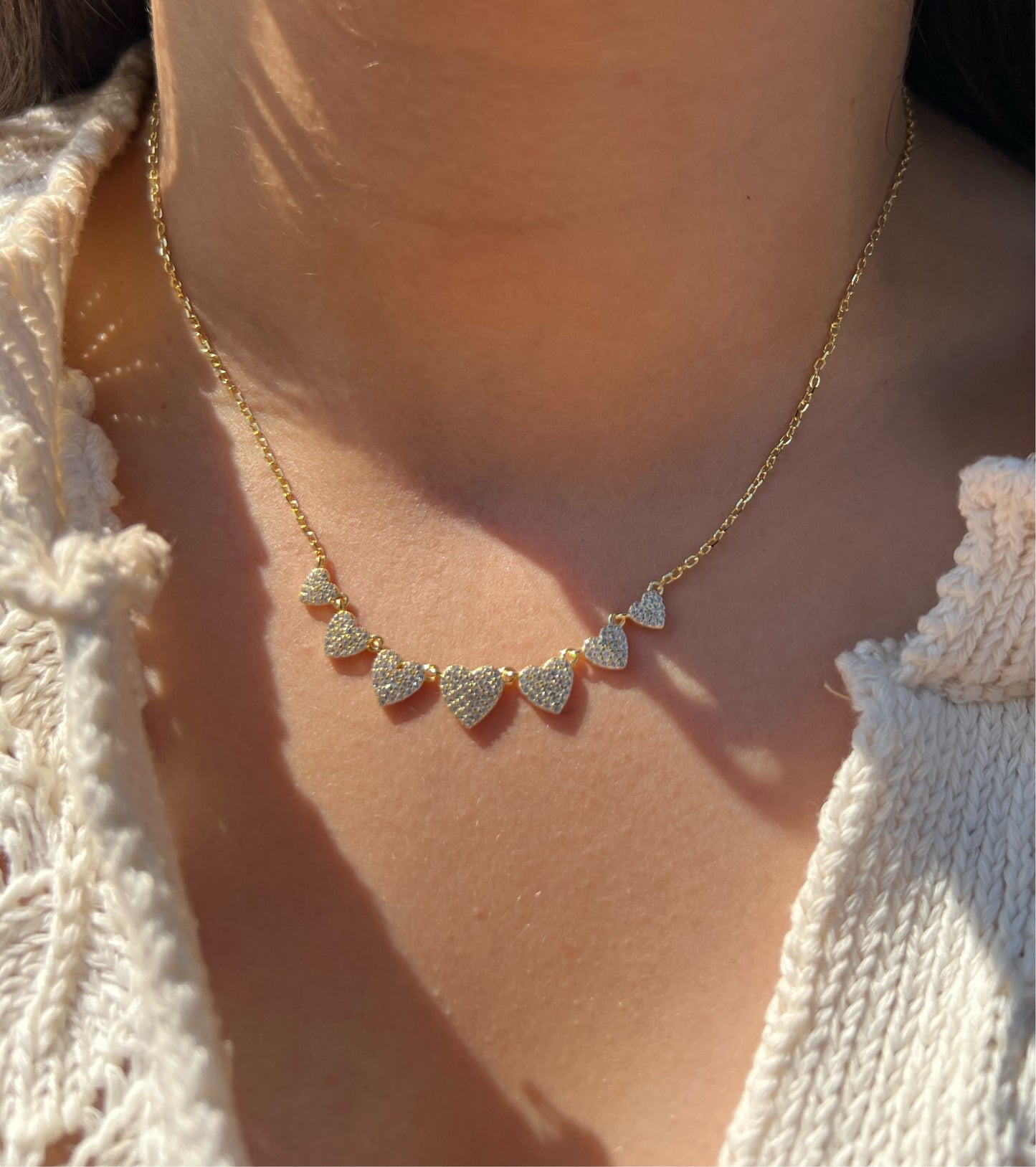 Sparkling Heart Necklace