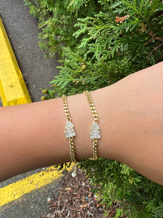 Heart Chain Bracelet