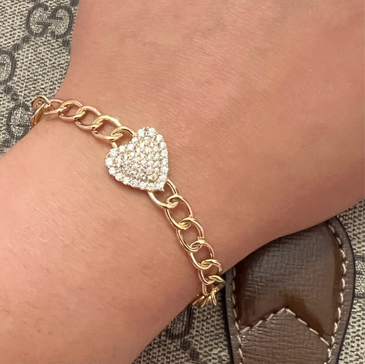 Heart bracelet