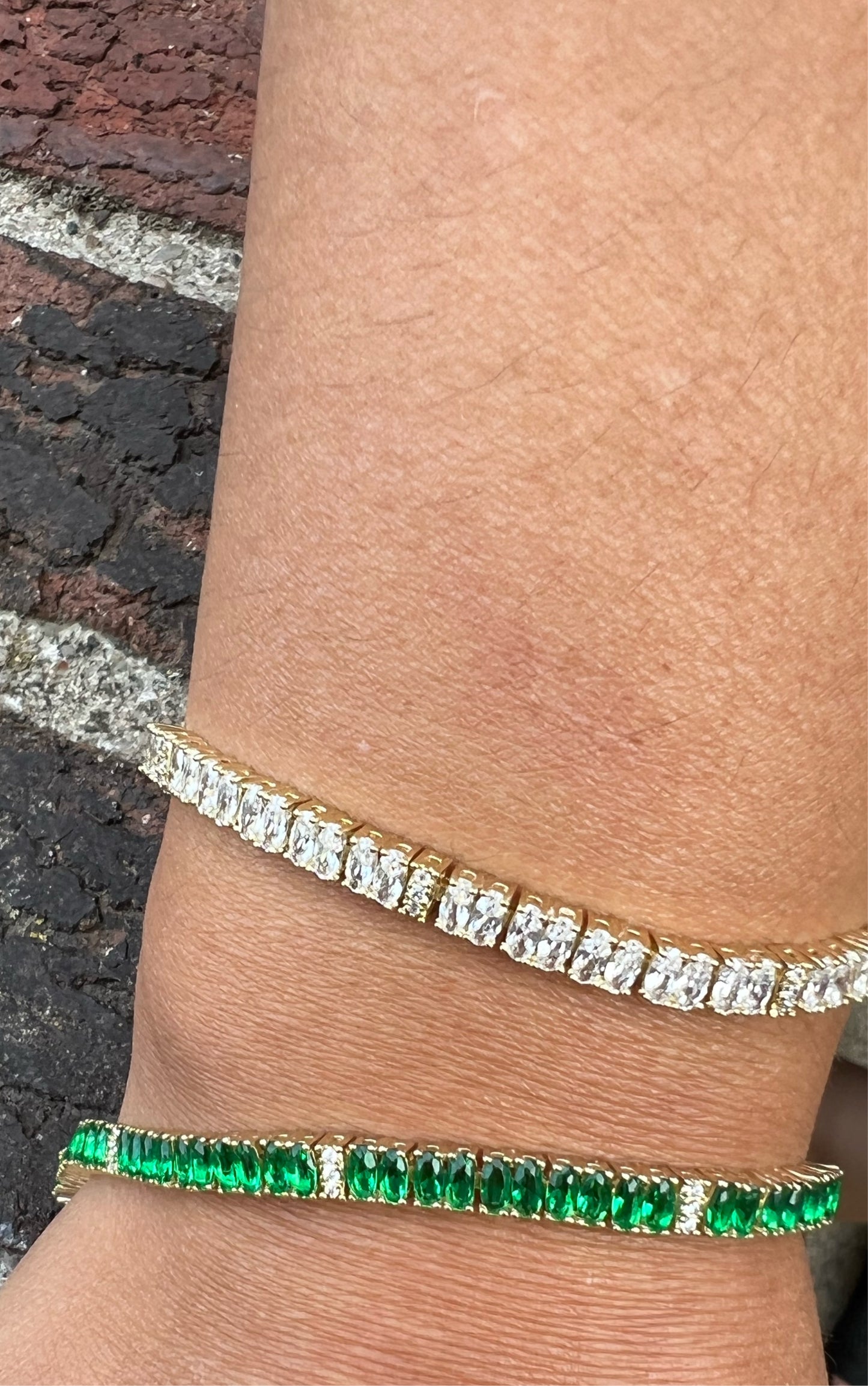 Beautiful Oval Tennis Bracelet