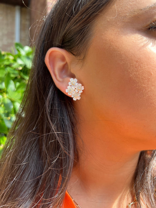 Cluster flower Earrings