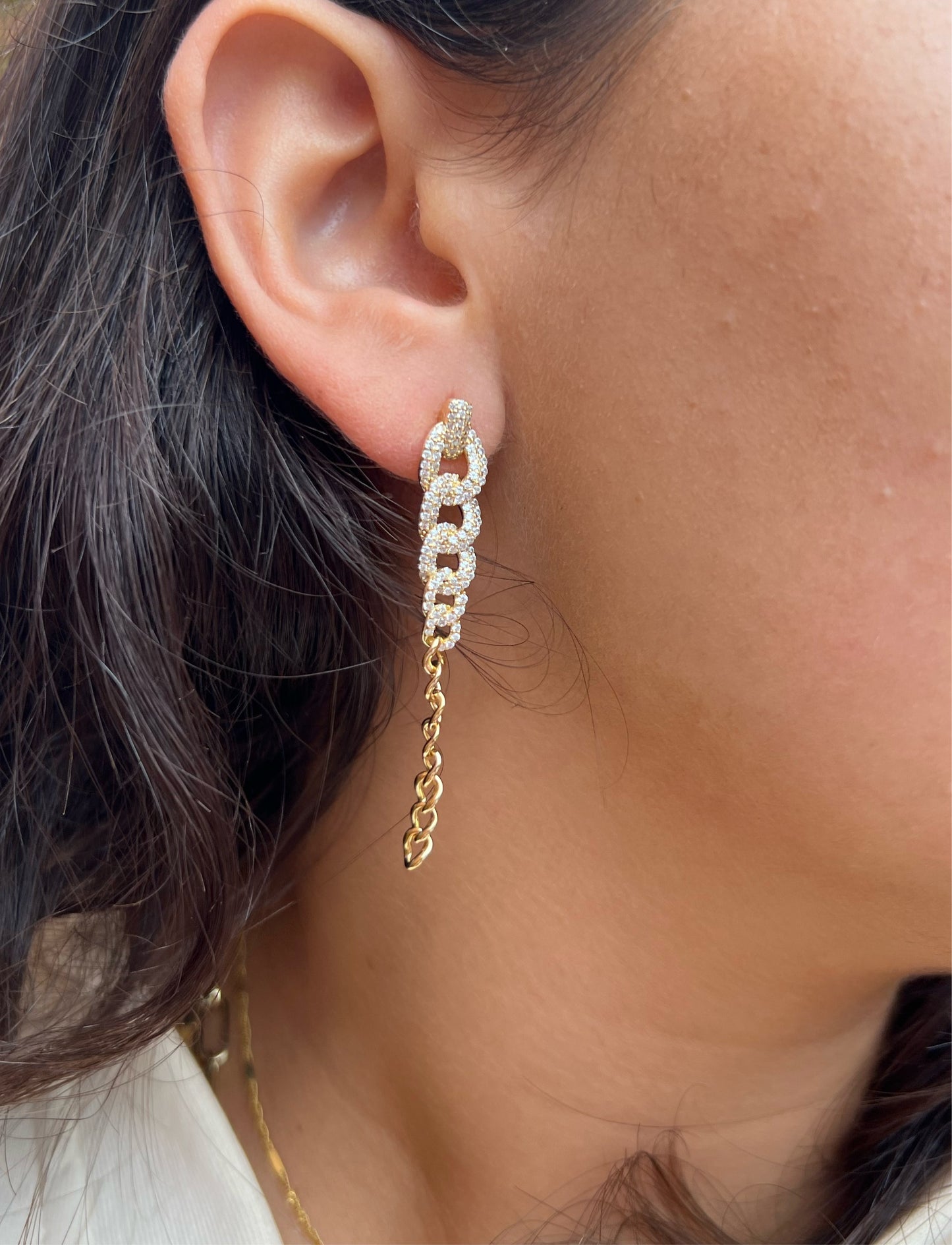 Modernized Chain Earrings