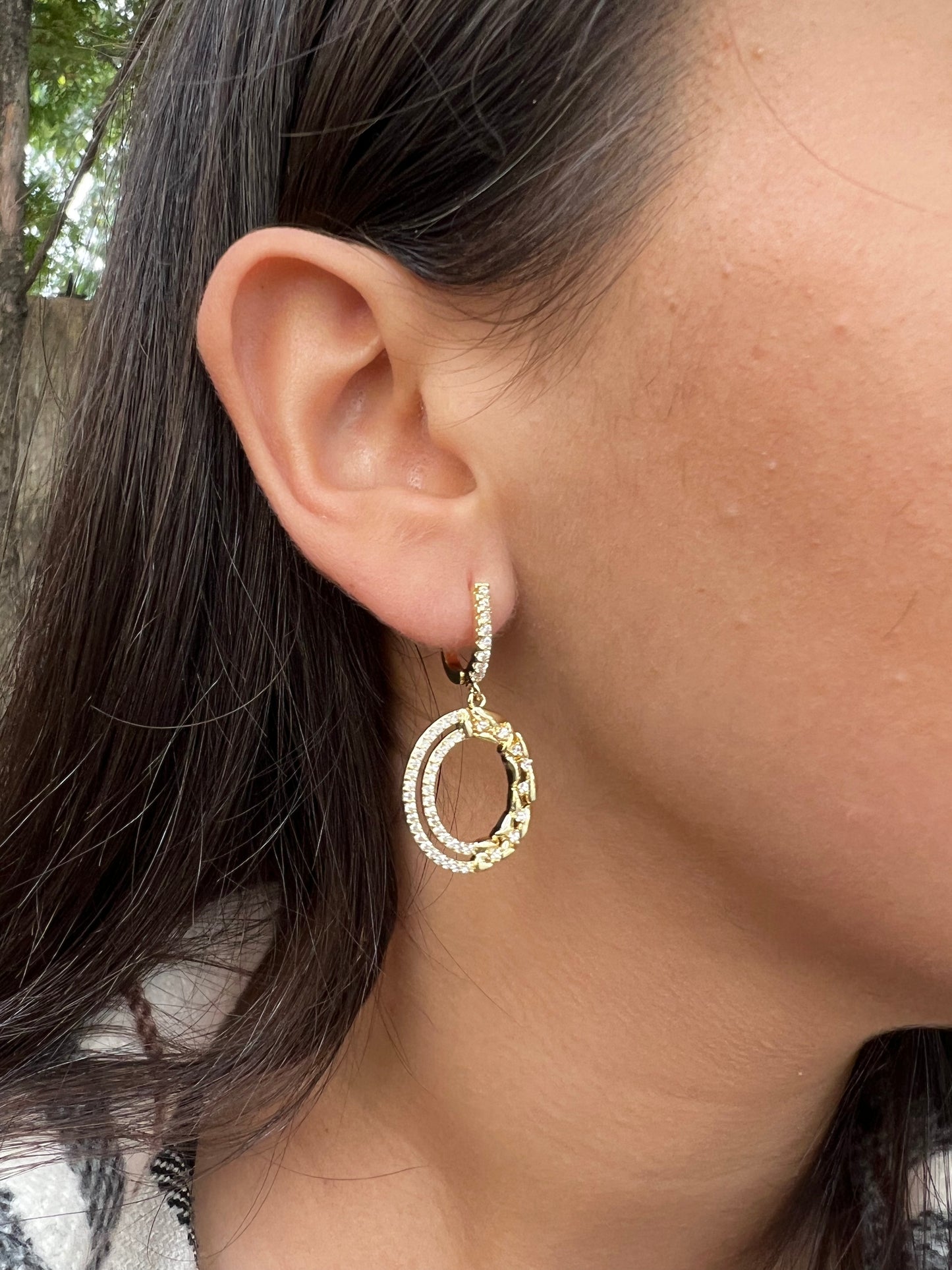 Double Looped Earrings