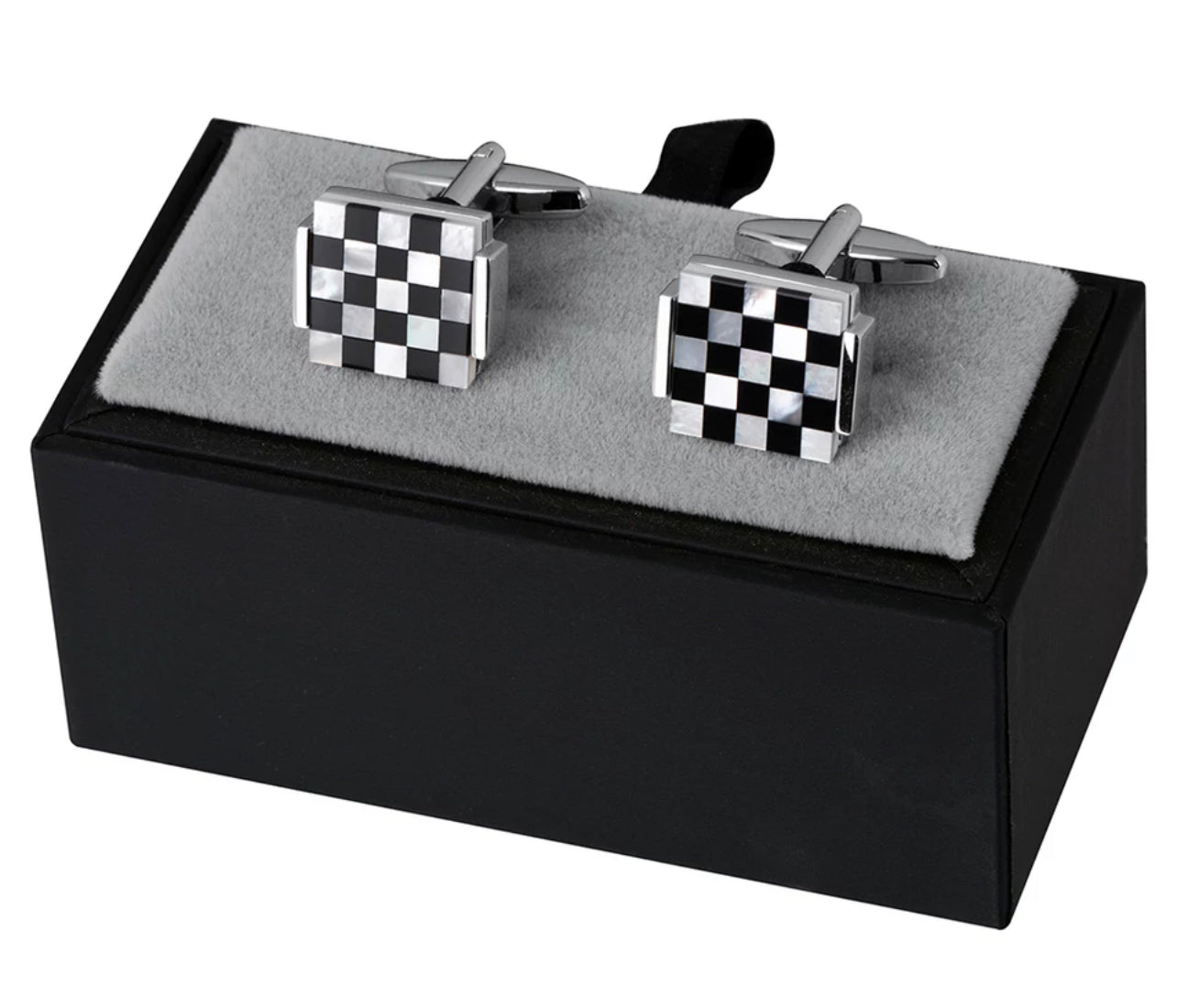 Checkered Cufflinks