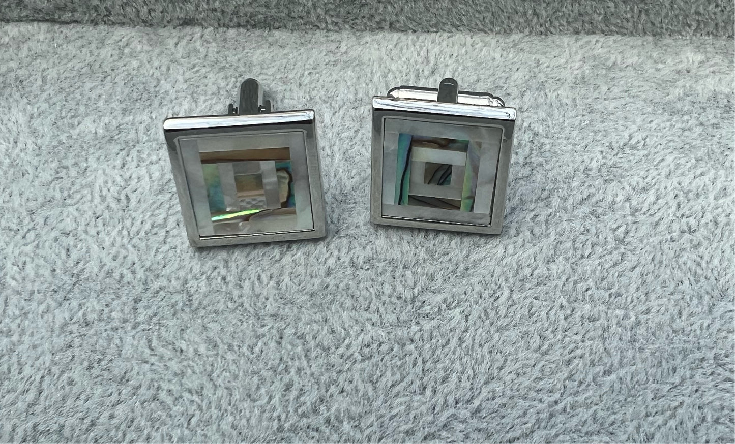 Abalone X Pearl Cufflinks