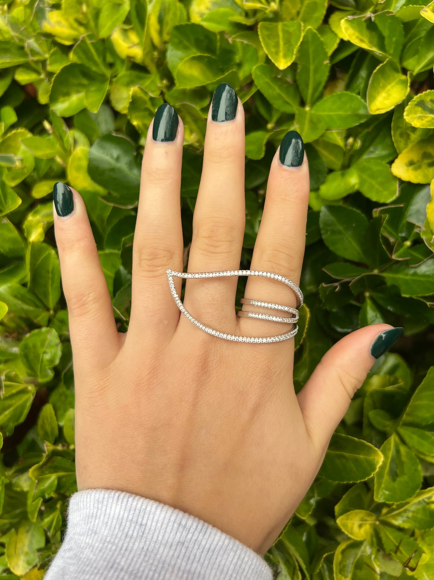 Leaf statement Ring