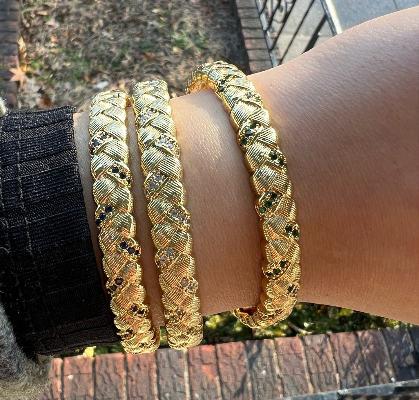 Vintage Braided Bangle