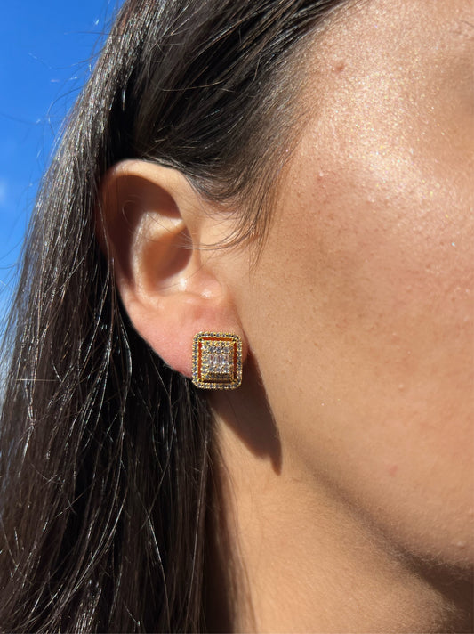 Rectangle Earring