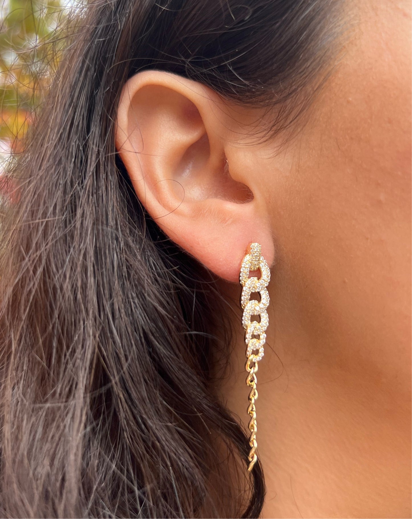 Modernized Chain Earrings