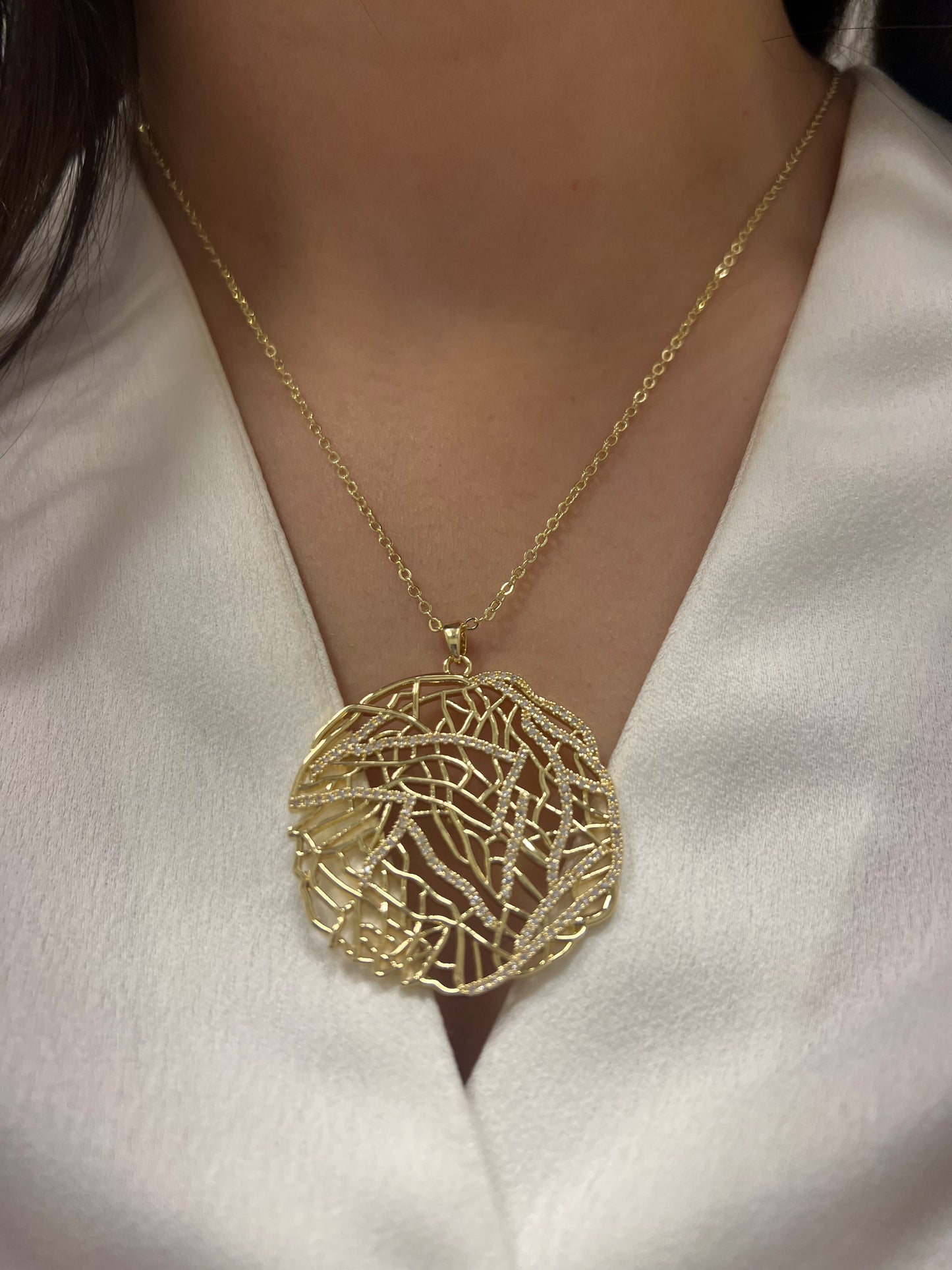 Mesh Effect Pendant