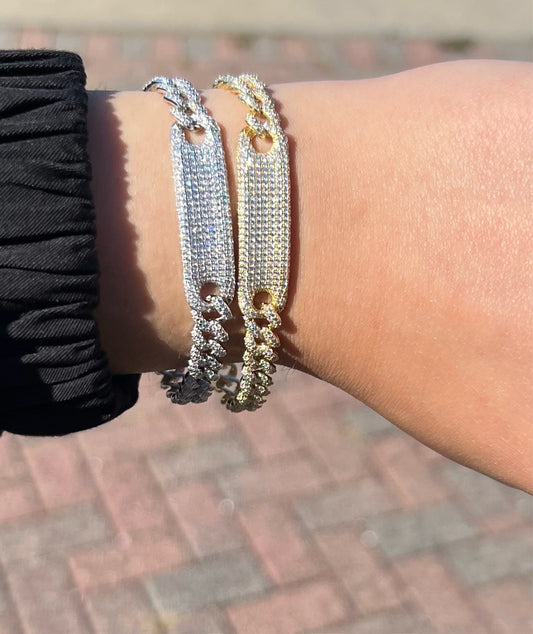 Linked Bar Bracelet