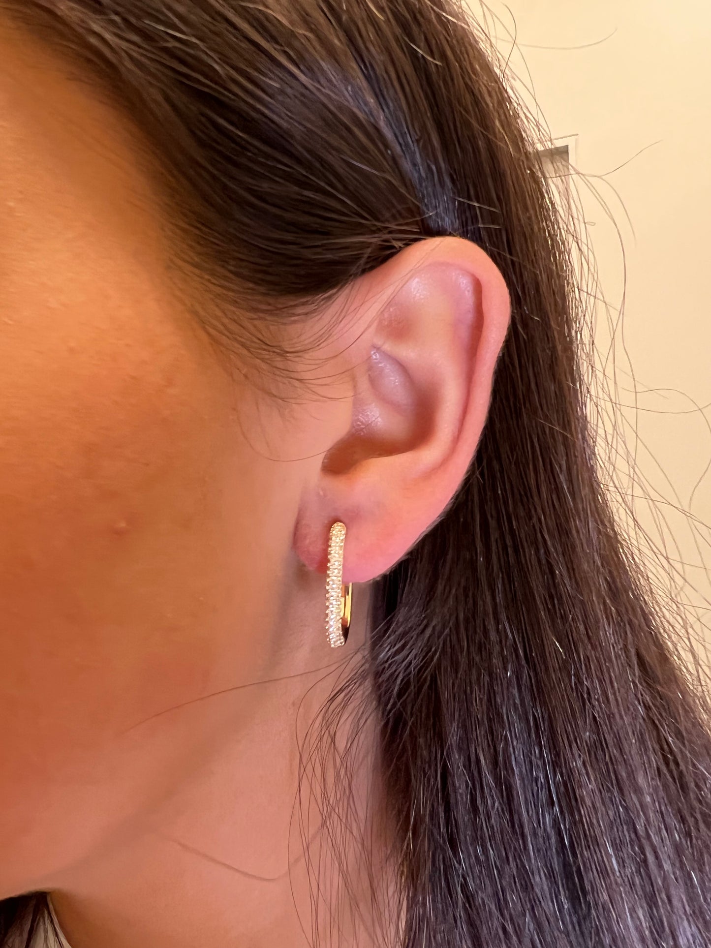 Trending Oval Hoop earrings