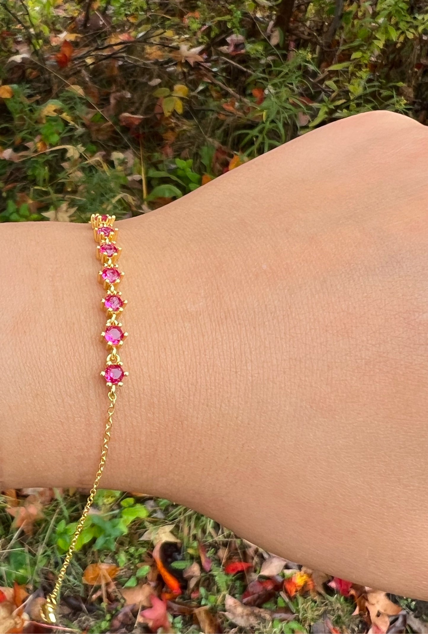 Red simple Bracelet