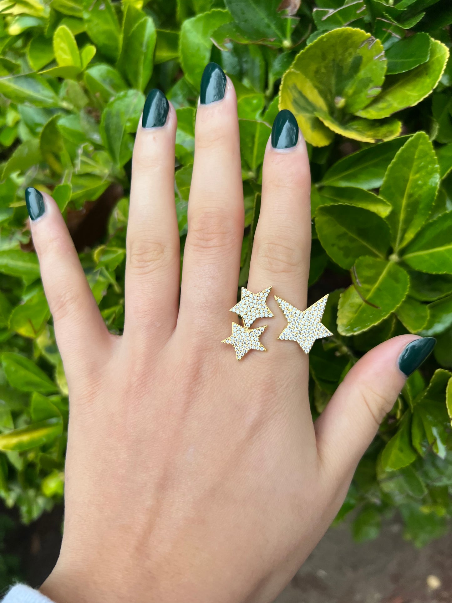 Triple Star Ring